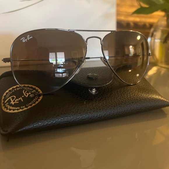 Ray ban aviator gradient large glasses like new 😎 - Picture 2 of 10